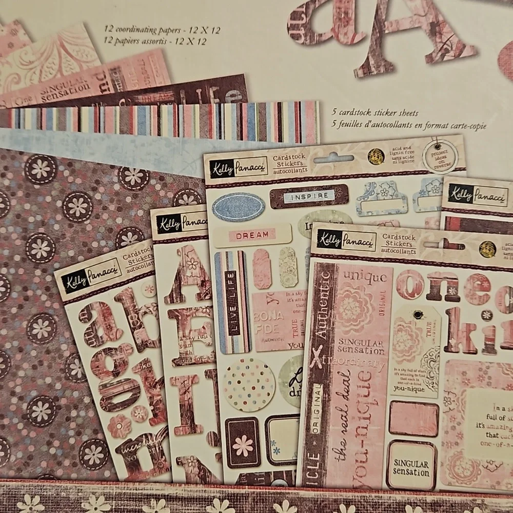Kelly Panacci Sandylion Scrapbook Kit special person theme NIB Unisex